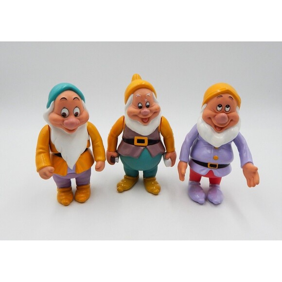 Snow White & The Seven Dwarfs 6-1/2 Inch PVC Figures Only Disney - Picture 1 of 11